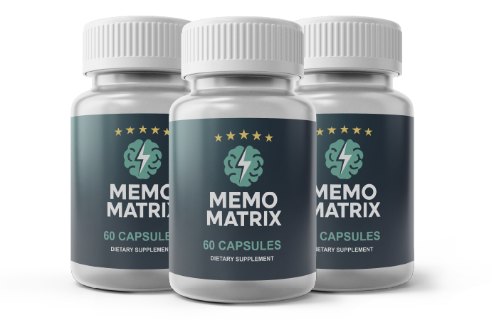 Memo Matrix® memory & focus support capsule — 3 bottle pack
